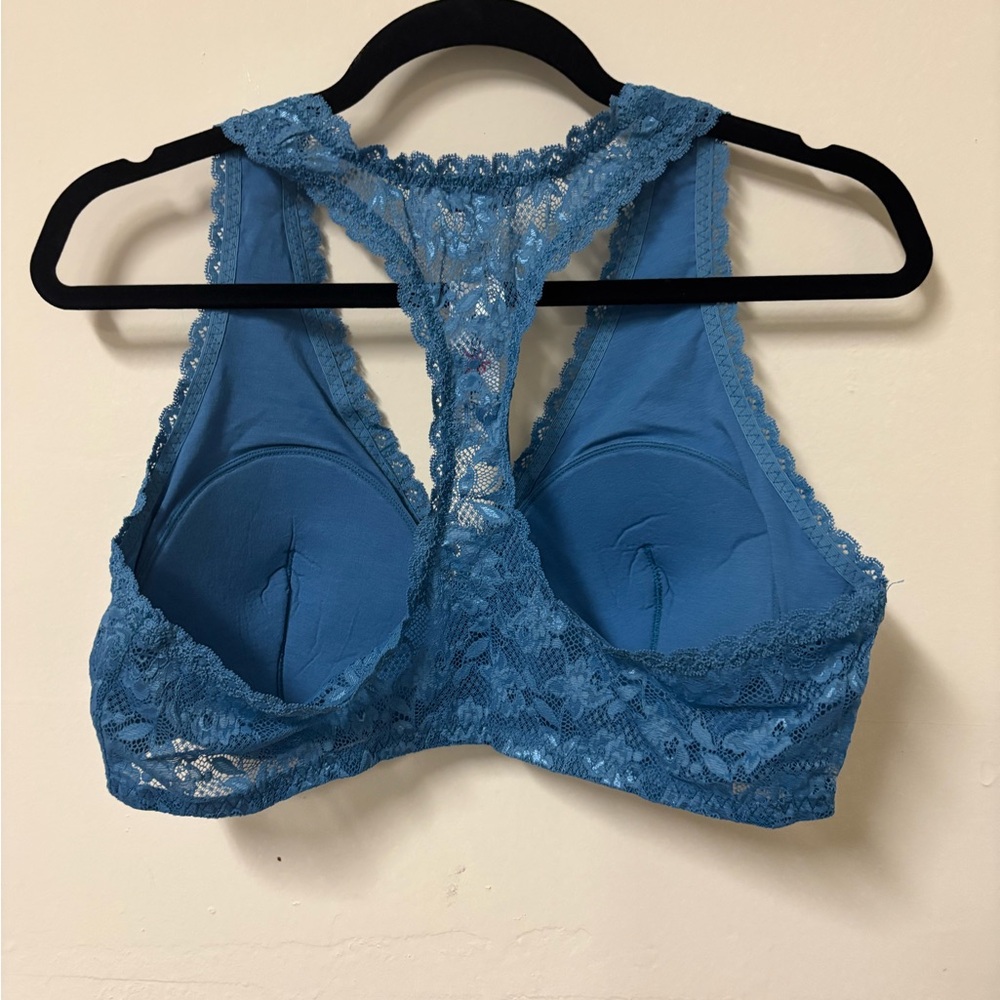 Cosabella Lace Bralette in Teal - Picture 3 of 4